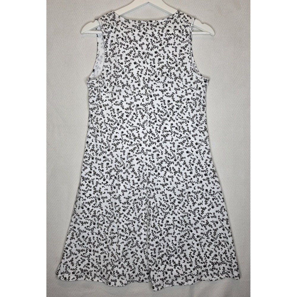 LOFT Floral Pintucked Bow Mini Pocket Dress SZ: XSM NWT - Picture 3 of 7